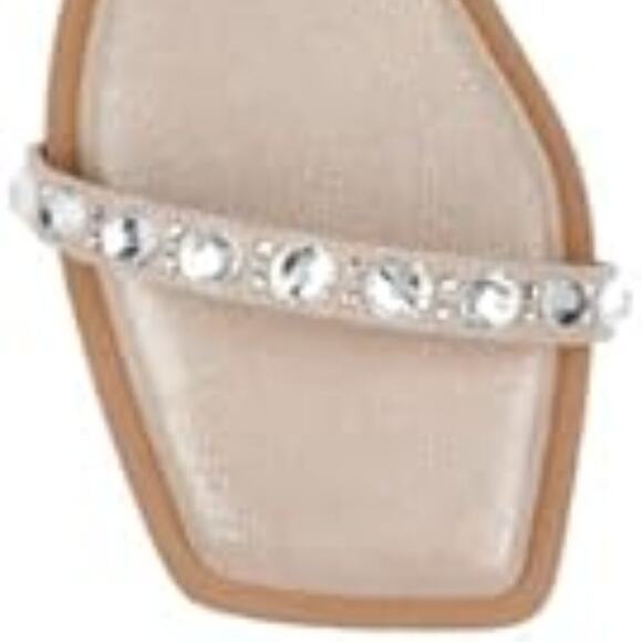 JEWEL BADGLEY MISCHKA HONESTY SANDALS SIZE 5.5 ROSEGOLD BRAND NEW WITH BOX - Picture 9 of 10
